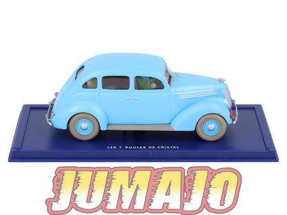 TIN25 Voiture 1/43 TINTIN atlas FORD V8 Les Sept Boules De Cristal 1937