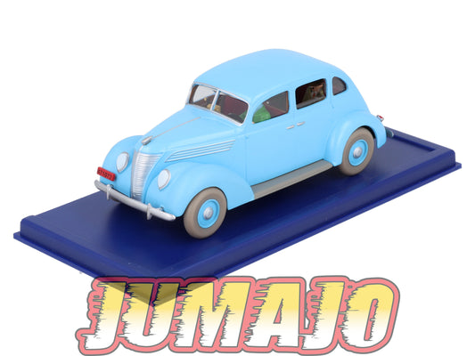 TIN25 Voiture 1/43 TINTIN atlas FORD V8 Les Sept Boules De Cristal 1937