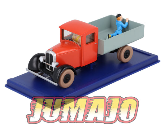 TIN36 Voiture 1/43 TINTIN atlas MIESSE Camion Rouge Lotus Bleu 1933
