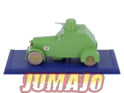 TIN37 Voiture 1/43 TINTIN atlas SUMIDA ARM Automitrailleuse Blindée Années 20-30