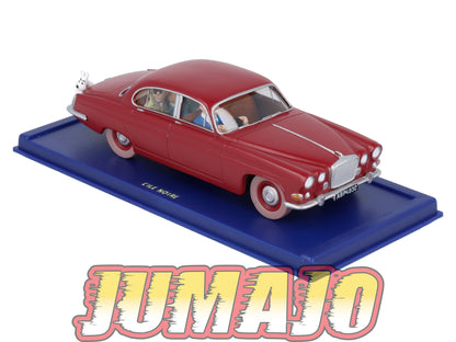 TIN40 Voiture 1/43 TINTIN atlas JAGUAR MKX Docteur Muller L'île Noire 1962