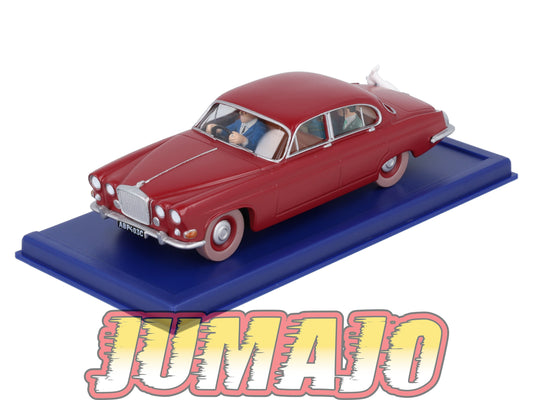 TIN40 Voiture 1/43 TINTIN atlas JAGUAR MKX Docteur Muller L'île Noire 1962