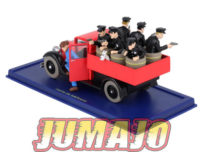 TIN41 Voiture 1/43 TINTIN atlas Camion De Police Chicago Tintin En Amérique 1930