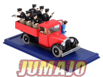 TIN41 Voiture 1/43 TINTIN atlas Camion De Police Chicago Tintin En Amérique 1930