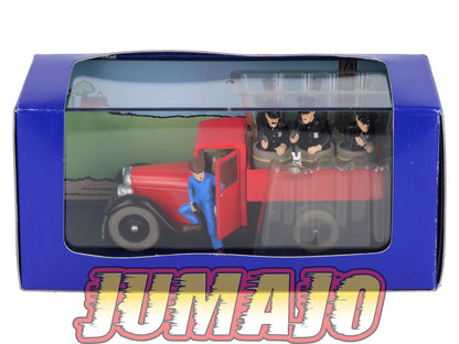 TIN41 Voiture 1/43 TINTIN atlas Camion De Police Chicago Tintin En Amérique 1930