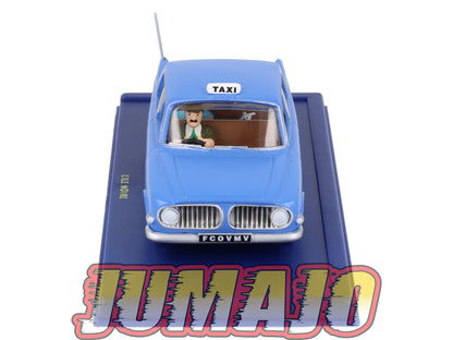 TIN45 Voiture 1/43 TINTIN atlas FORD Zephyr MKIII Taxi L'île Noire Années 60
