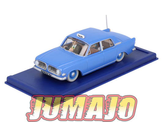TIN45 Voiture 1/43 TINTIN atlas FORD Zephyr MKIII Taxi L'île Noire Années 60
