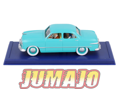 TIN49 Voiture 1/43 TINTIN atlas FORD Custom Objectif Lune 1949