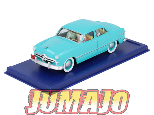 TIN49 Voiture 1/43 TINTIN atlas FORD Custom Objectif Lune 1949
