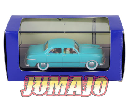 TIN49 Voiture 1/43 TINTIN atlas FORD Custom Objectif Lune 1949