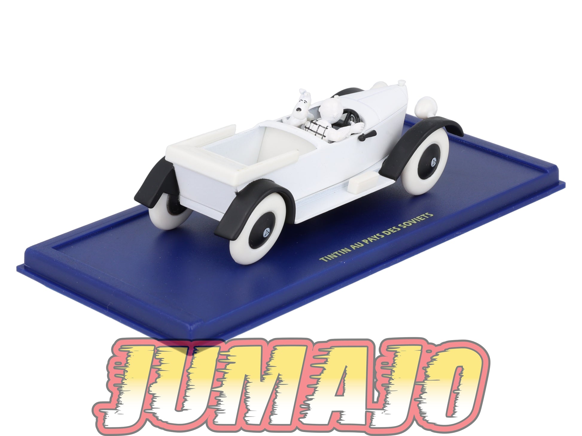 ATLAS TINTIN CAR #50 Mercedes 15/70 Torpedo Pays des Soviets Herge scale 1/43 ATLAS TINTIN CAR #50 Mercedes 15/70 Torpedo Pays des Soviets Herge scale 1/43