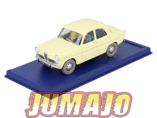 TIN52 Voiture 1/43 TINTIN atlas Alfa Roméo Giulietta 1960 Berlina Bijoux De La Castafiore