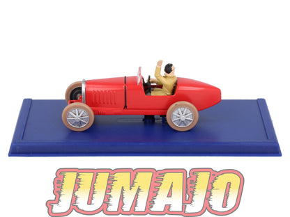 TIN54 Voiture 1/43 TINTIN atlas BUGATTI Type 37 Sport Tintin En Amérique 1926