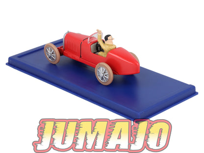 TIN54 Voiture 1/43 TINTIN atlas BUGATTI Type 37 Sport Tintin En Amérique 1926
