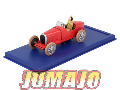 TIN54 Voiture 1/43 TINTIN atlas BUGATTI Type 37 Sport Tintin En Amérique 1926