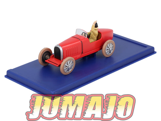 TIN54 Voiture 1/43 TINTIN atlas BUGATTI Type 37 Sport Tintin En Amérique 1926