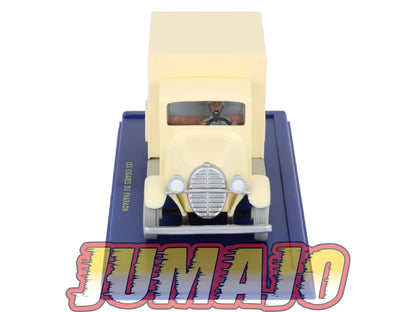 TIN56 Voiture 1/43 TINTIN atlas L'Ambulance De L'Asile Des Cigares Du Pharaon Années 30