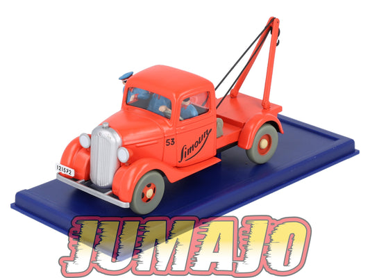 TIN59 Voiture 1/43 TINTIN atlas CHEVROLET Pick Up Tintin Au Pays De L'Or Noir 1936