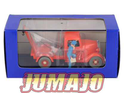 TIN59 Voiture 1/43 TINTIN atlas CHEVROLET Pick Up Tintin Au Pays De L'Or Noir 1936