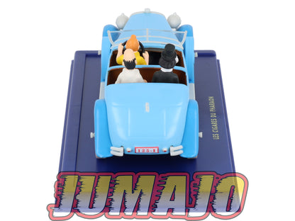 TIN5 Voiture 1/43 TINTIN atlas LINCOLN Torpedo Grand Sport Cigares Du Pharaon Années 30