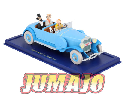 TIN5 Voiture 1/43 TINTIN atlas LINCOLN Torpedo Grand Sport Cigares Du Pharaon Années 30