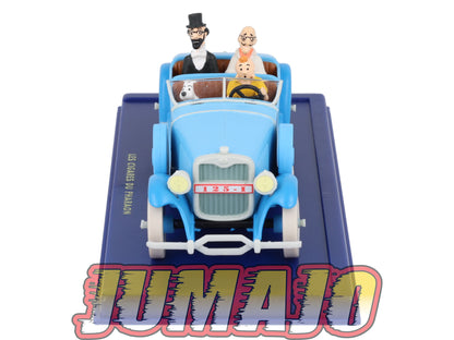 TIN5 Voiture 1/43 TINTIN atlas LINCOLN Torpedo Grand Sport Cigares Du Pharaon Années 30