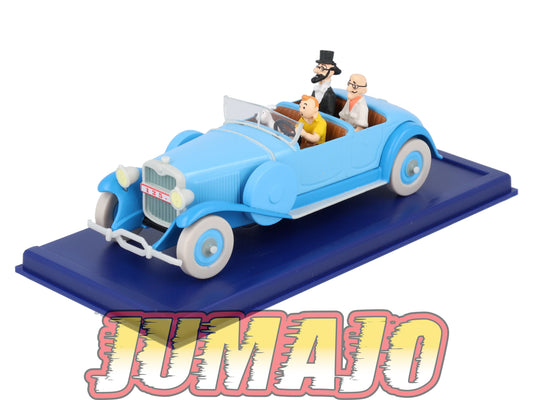TIN5 Voiture 1/43 TINTIN atlas LINCOLN Torpedo Grand Sport Cigares Du Pharaon Années 30