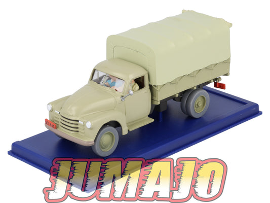 TIN62 Voiture 1/43 TINTIN atlas CHEVROLET 6400 Tintin Et Les Picaros Années 50