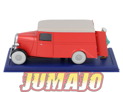 TIN65 Voiture 1/43 TINTIN atlas La Camionnette Du Secret De La Licorne Années 30