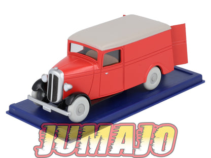 TIN65 Voiture 1/43 TINTIN atlas La Camionnette Du Secret De La Licorne Années 30