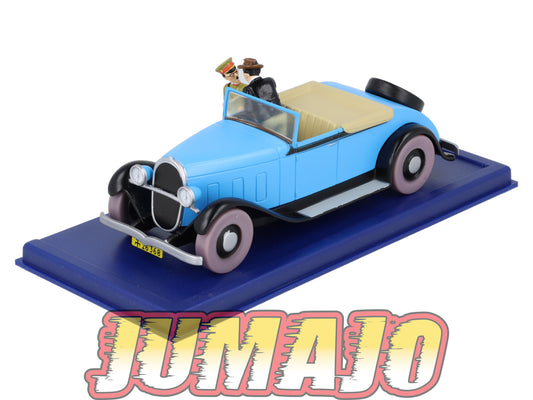 TIN68 Voiture 1/43 TINTIN atlas La Décapotable Du Lotus Bleu