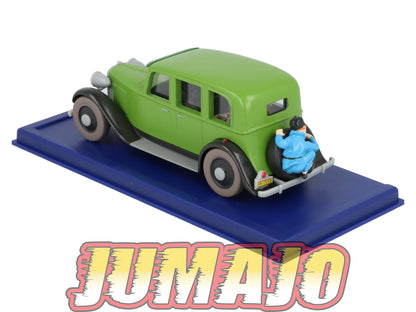TIN9 Voiture 1/43 TINTIN atlas Limousine LOTUS Bleu Années 30