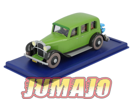 TIN9 Voiture 1/43 TINTIN atlas Limousine LOTUS Bleu Années 30