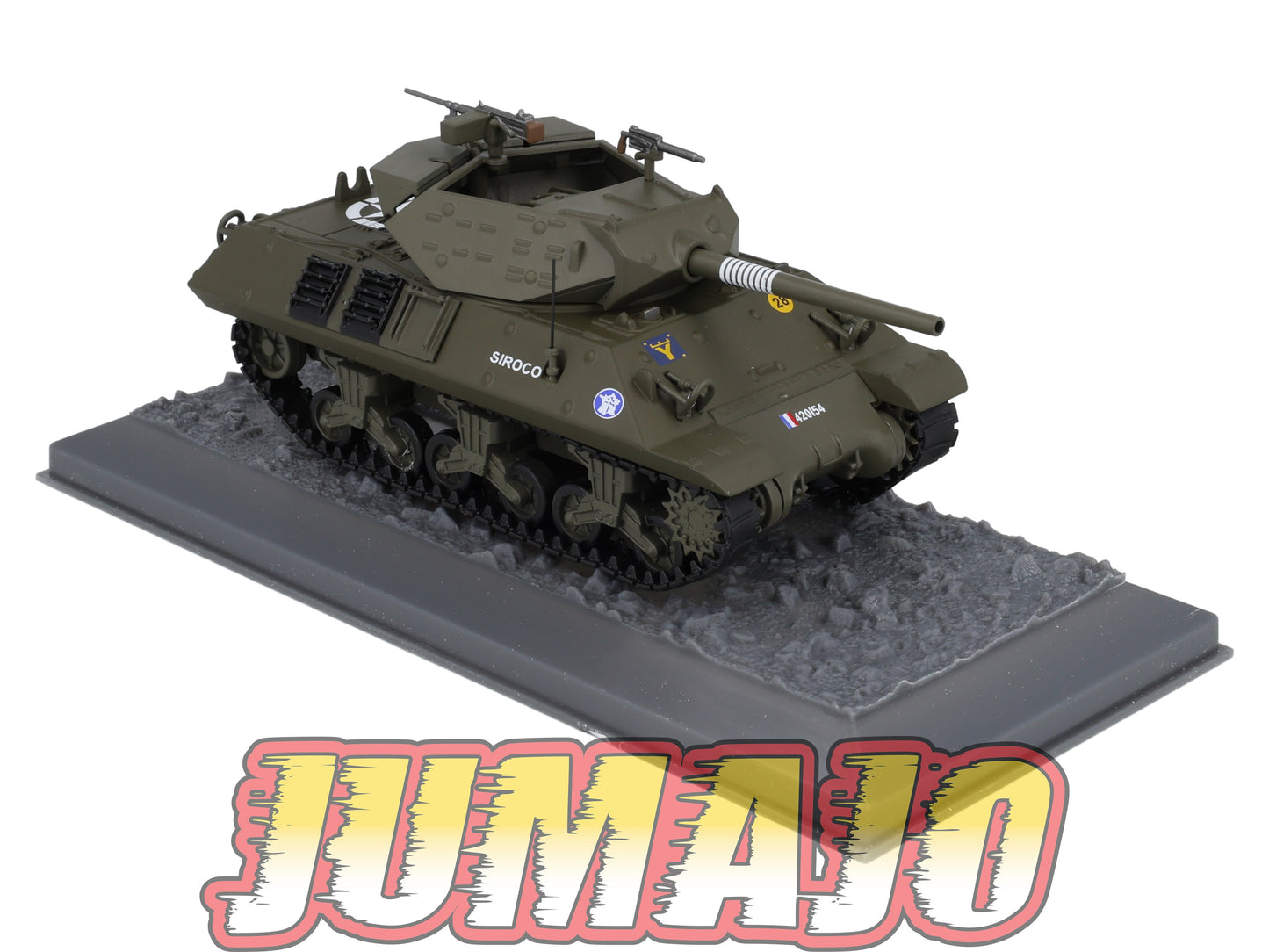 TK10 Tank Altaya IXO 1/43 WW2 : M10 GMC 2e Division blindée France 1944 August