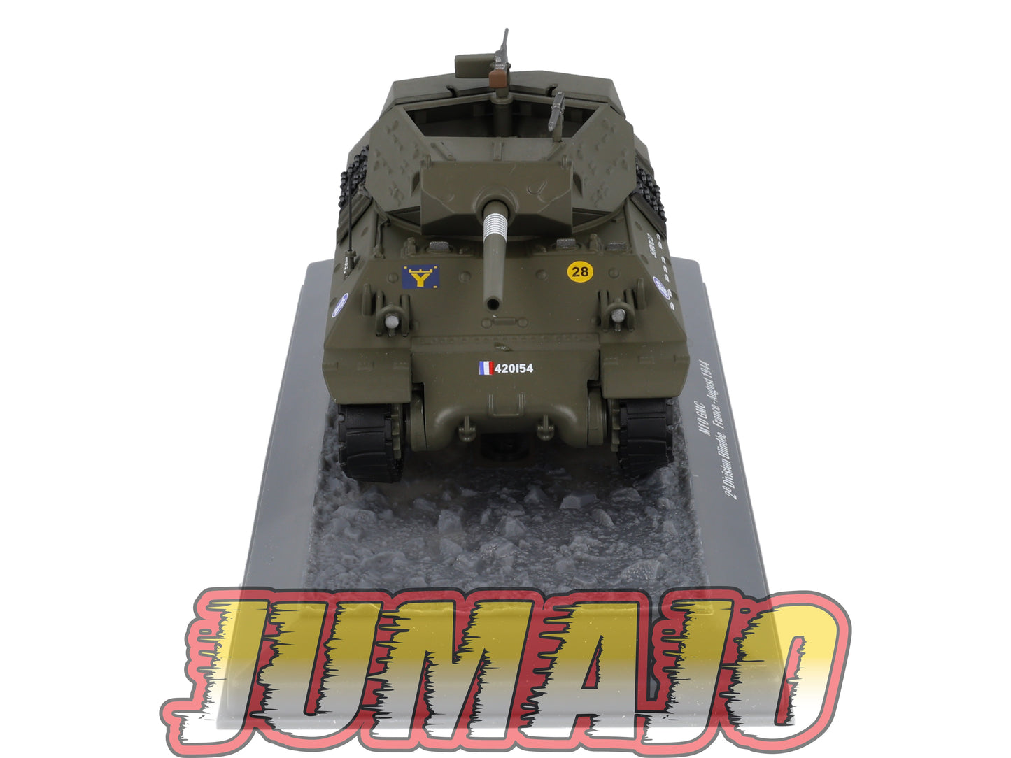 TK10 Tank Altaya IXO 1/43 WW2 : M10 GMC 2e Division blindée France 1944 August