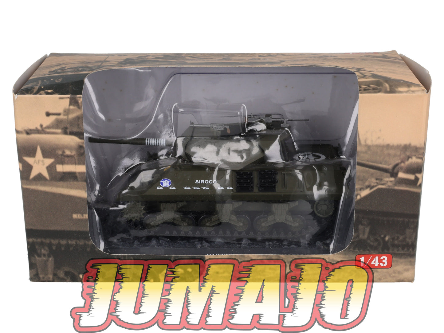 TK10 Tank Altaya IXO 1/43 WW2 : M10 GMC 2e Division blindée France 1944 August