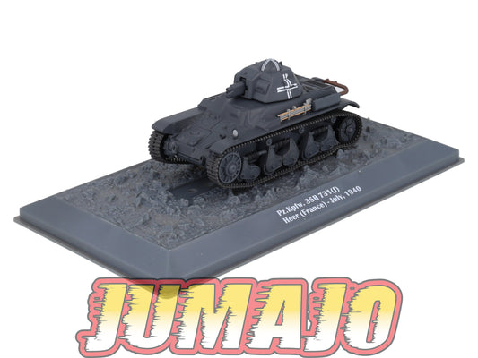 TK110 Tank Altaya IXO 1/43 WW2 : Pz.Kpfw 35R 731(f) Heer France 1940 July