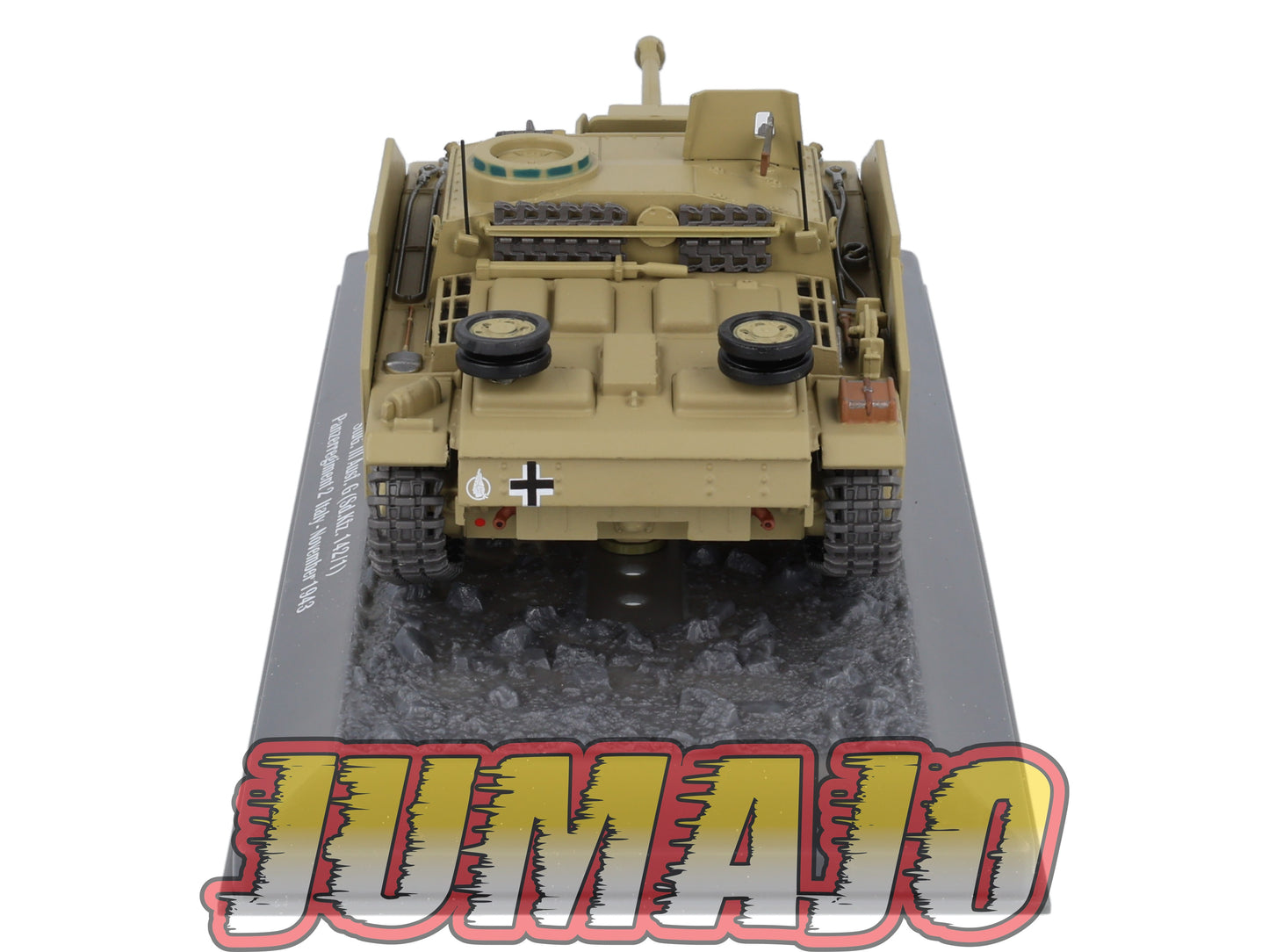 TK11 Tank Altaya IXO 1/43 WW2 : STUG III Panzerregiment 2 Italy 1943 November