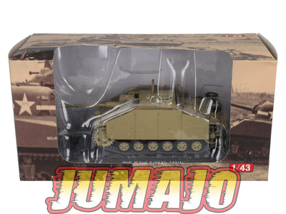 TK11 Tank Altaya IXO 1/43 WW2 : STUG III Panzerregiment 2 Italy 1943 November