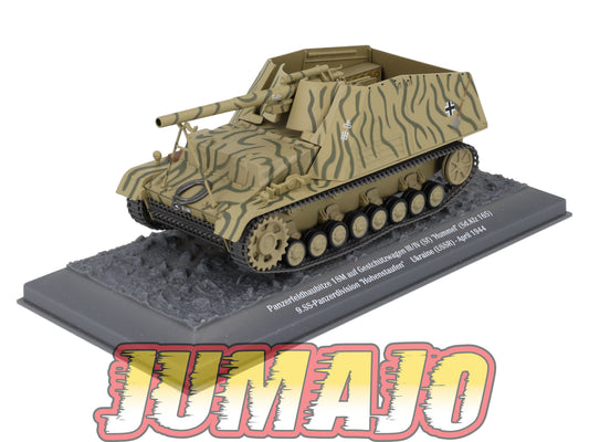 TK12 Tank Altaya IXO 1/43 WW2 : Panzerfeldhaubitze 18M Ukraine USSR 1944 April