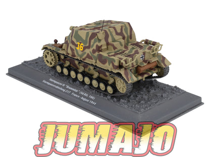 TK13 Tank Altaya IXO 1/43 WW2 : Sturmpanzer IV Brummbär France 1944 August
