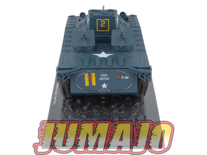 TK14 Tank Altaya IXO 1/43 WW2 : LVT(A)-1 US Army 708th Tank Saipan 1944 June