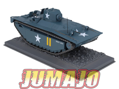 TK14 Tank Altaya IXO 1/43 WW2 : LVT(A)-1 US Army 708th Tank Saipan 1944 June