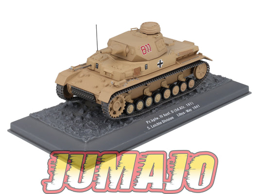 TK15 Tank Altaya IXO 1/43 WW2 : Pz. Kpfw Leichte Division Libya 1941 May