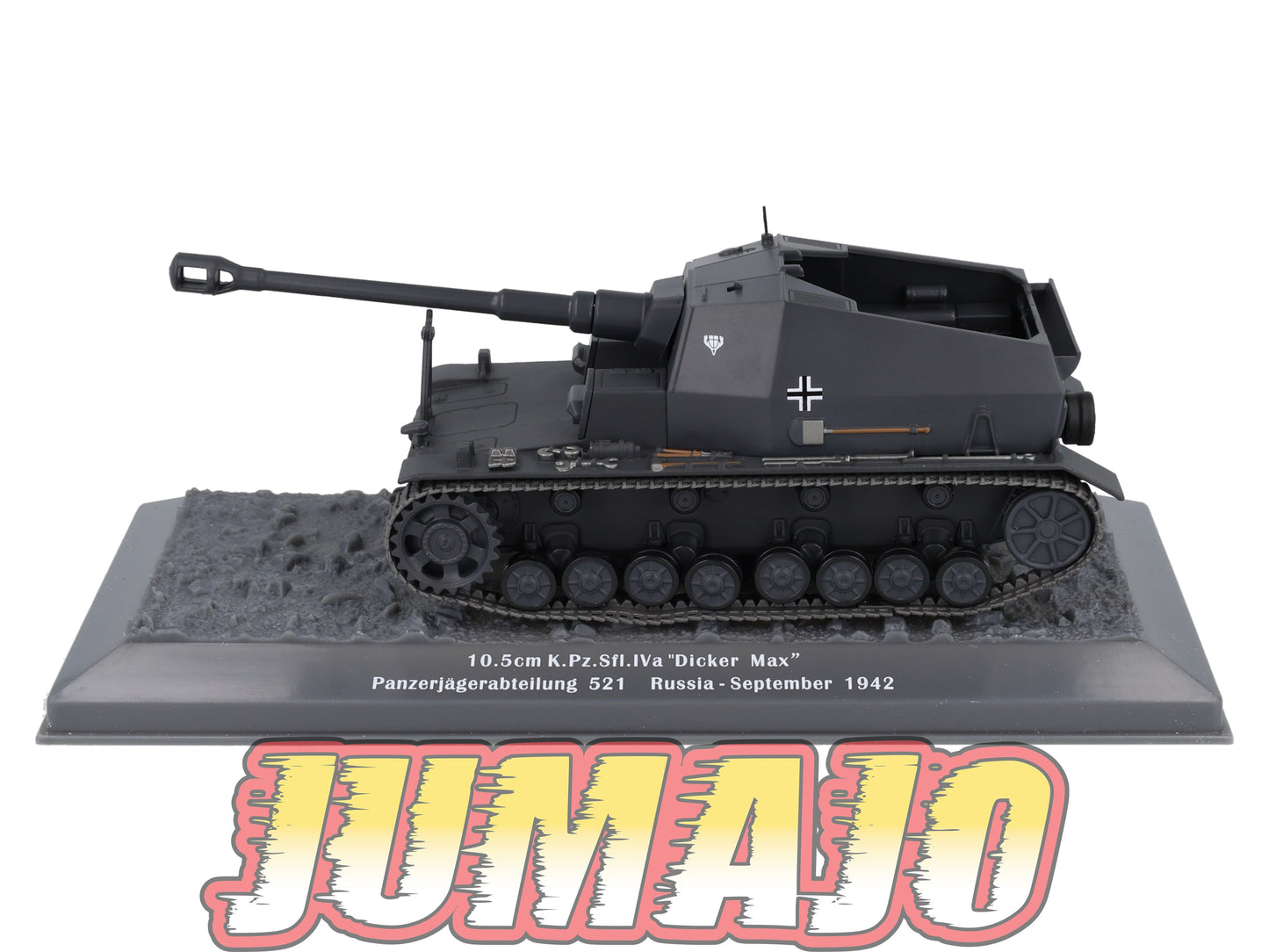 TK17 Tank Altaya IXO 1/43 WW2 : 10.5cm Dicker Max 521 Russia 1942 September