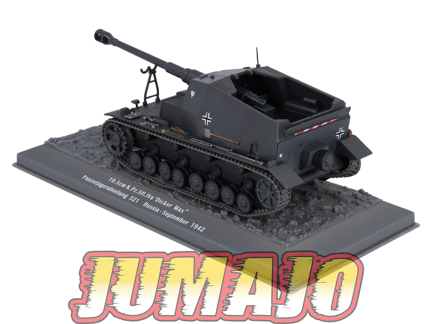 TK17 Tank Altaya IXO 1/43 WW2 : 10.5cm Dicker Max 521 Russia 1942 September