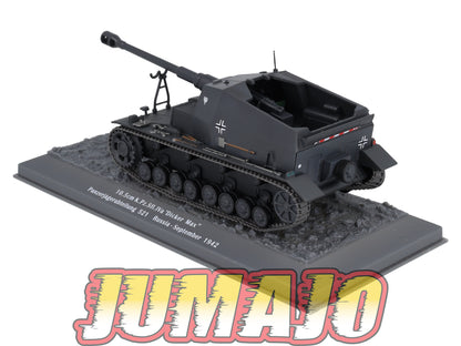 TK17 Tank Altaya IXO 1/43 WW2 : 10.5cm Dicker Max 521 Russia 1942 September
