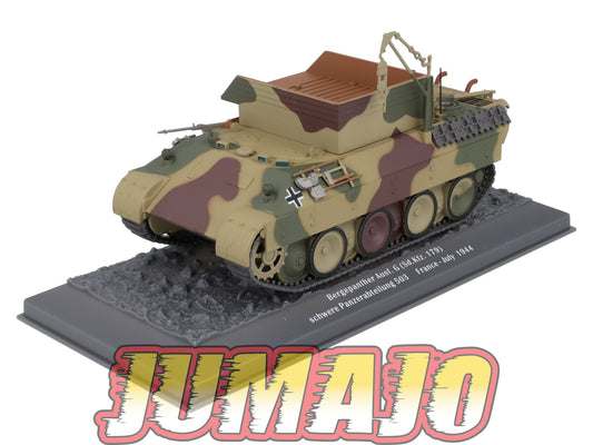 TK18 Tank Altaya IXO 1/43 WW2 : Bergepanther Panzerabteilung 503 France 1944 July