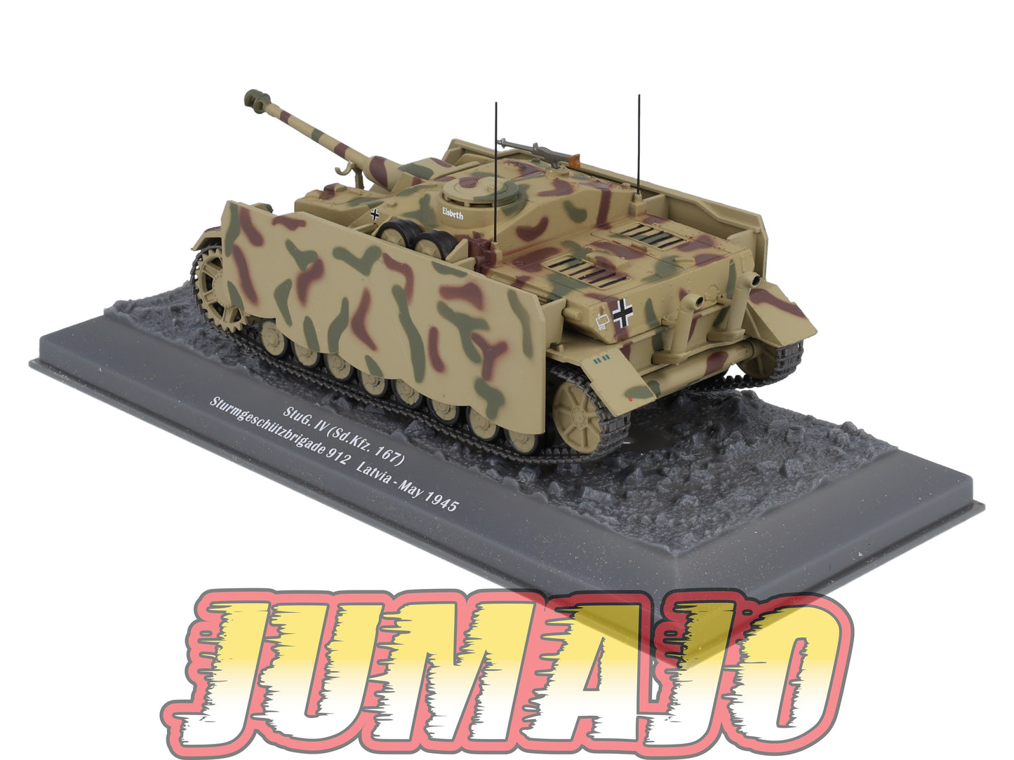 TK19 Tank Altaya IXO 1/43 WW2 : Sturmgeschützbrigade 912 Latvia 1945 May