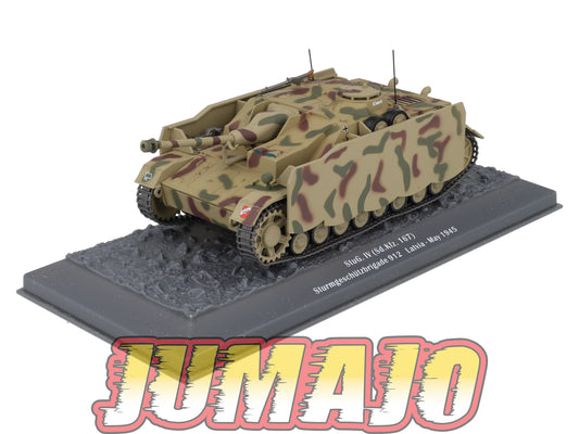 TK19 Tank Altaya IXO 1/43 WW2 : Sturmgeschützbrigade 912 Latvia 1945 May